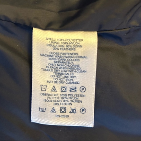 Lands’ End plaid checker red sleeveless down filled puffer vest NWOT Sz-MP.J6 - Picture 10 of 12